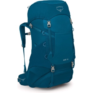 Osprey Детска детска раница Osprey Kid's Ace 38 Kids' backpack - Blue Spikemoss / Deep Peyto - размер One Size (508-0701-0111)