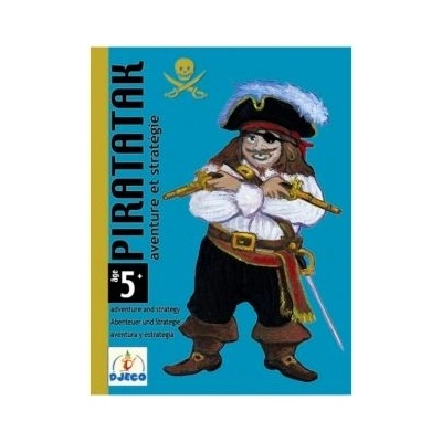 DJECO - Детски карти за игра Piratatak (DJ05113)