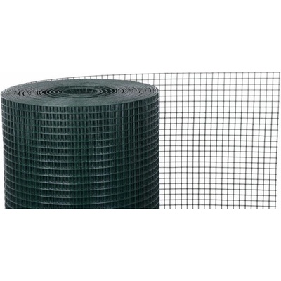 Pletivo PVC 1000/16x16/1,2 mm, 25 m, zelené, čtyřhranné, zahradní, chovatelské