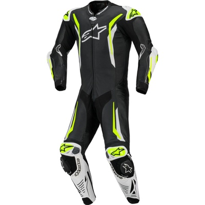 jednodílná kombinéza Alpinestars GP TECH V5 černá/bílá/žlutá – Hledejceny.cz
