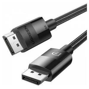 Ugreen 80393 2xDisplayPort 1.4 male-male braided video cable 3m