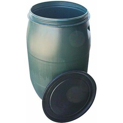 Barel Pannon Rainbarel 120 l, závit, zelený, HDPE, na dažďovú vodu