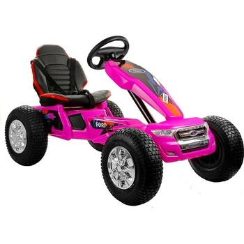 Lean Toys elektrická motokára 2 x 35W DKG01 růžová