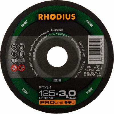 Rhodius Rezný kotúč 125 x 3,0 x 22,23 mm 201743