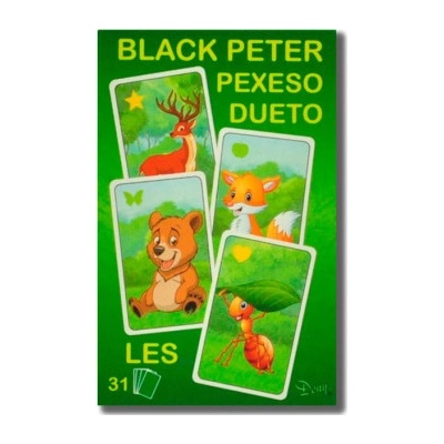 Deny černý Peter 3v1 Les
