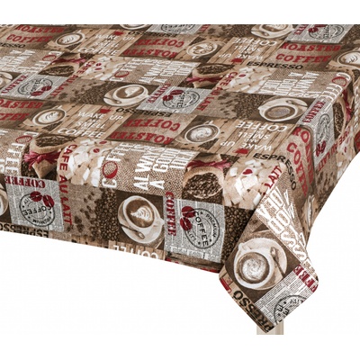 Brotex ubrus zrnková káva 120x200cm