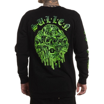 SULLEN мъжка тениска с дълъг ръкав sullen - melting skulls - scm7541_jtbk