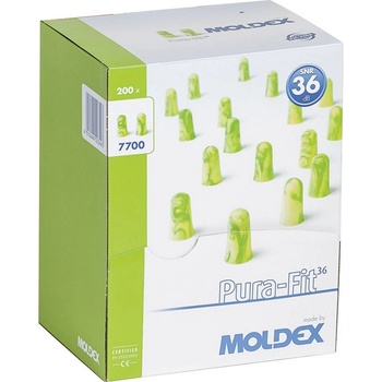 Moldex 770001 Pura Fit špunty do uší 36 dB pro jedno použití 200 pár