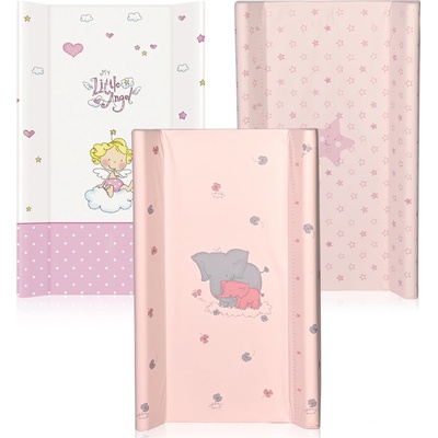 Lorelli Подложка за повиване с твърда основа Lorelli - Pink, малка 50 x 71 cm (10130250007)