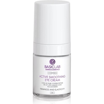 BasicLab Dermocosmetics Dermocosmetics Copperis изглаждащ околоочен крем дневен 18ml