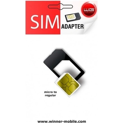 Winner Datový kabel WG Nano SIM na regulérní velikost