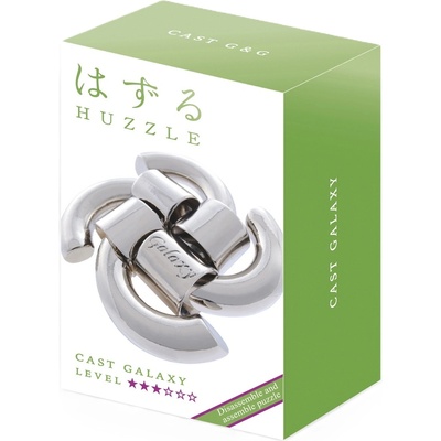 Hanayama Метален логически пъзел Hanayama - Cast Puzzle Galaxy Huzzle (515039)