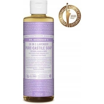 Dr. Bronner's tekuté univerzálne bio mydlo ALL-ONE Lavender 236 ml
