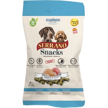 Mediterranean Natural NATURAL Serrano Snacks Salmon & Tuna 100 г