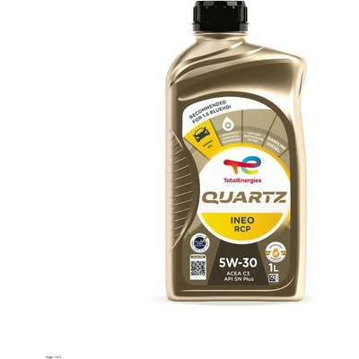 Total Quartz INEO RCP 5W-30 1 l