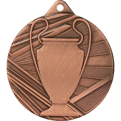 Designová kovová medaile Trofej Bronz 5 cm