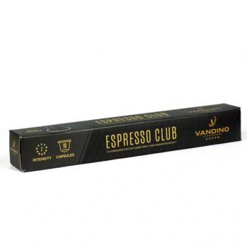 Кафе капсули Vandino Alluminio Espresso Club, съвместими с Nespresso, 10бр