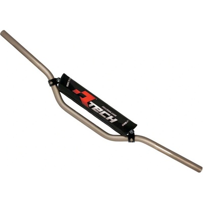 řídítka (Michael P.) o průměru 22 mm s hrazdou a chráničem, RTECH (titanové) M400-577