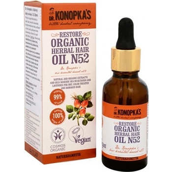 Dr. Konopka´s bylinný olej na vlasy č. 52 pre obnovu vlasov 30 ml