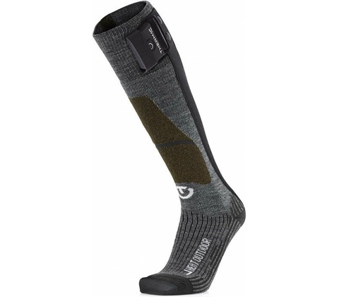 Therm-ic Vyhřívané ponožky PowerSocks Heat Fusion Outdoor Černá / šedá