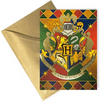 MinaLima Přáníčko: Bradavice