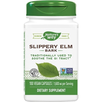 Image 1 of Nature's Way Slippery Elm 370 mg [100 капсули]