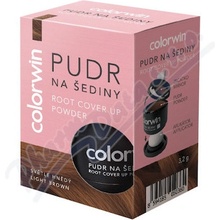 Colorwin Root Cover Up Powder púder na šedivé vlasy a odrasty Light Brown svetlo hnedý 3,2 g