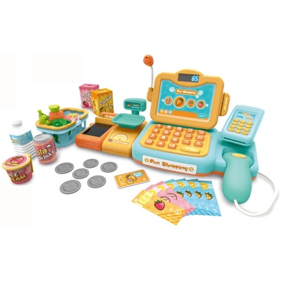 Buba Детски касов апарат Buba - С аксесоари, оранжев (888F)