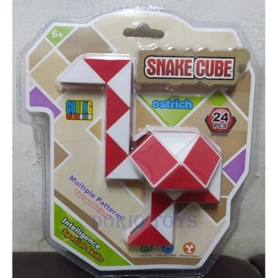 Rubik´s Rubik Twist hlavolam 24 dílů Červená