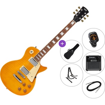 PSD Guitars LSP-100 SET Yellow Електрическа китара