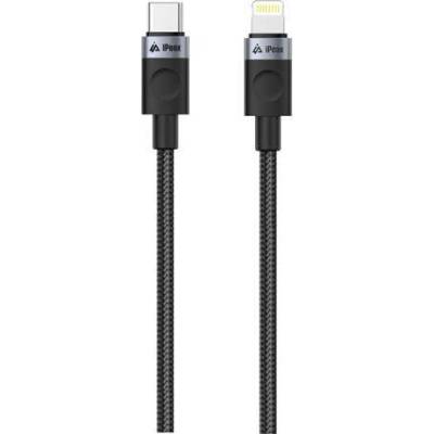 iPEAX 90010106 USB-C/Lightning 1,5m černý