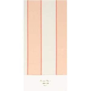 Meri Meri Покривка за маса 137x259 cm Peach Stripe - Meri Meri (274667)