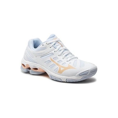 Mizuno WAVE VOLTAGE White / Peach Parfait / Halogen Blue – Zbozi.Blesk.cz