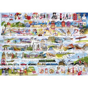 Gibsons - Puzzle Cream Teas and Queuing - 1 000 piese