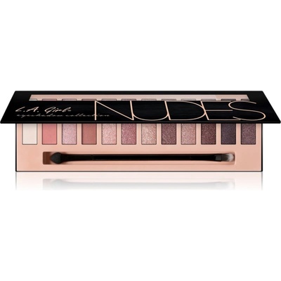 L.A. GIRL COSMETICS Beauty Brick Collection палитра от сенки за очи цвят Nudes 12 гр