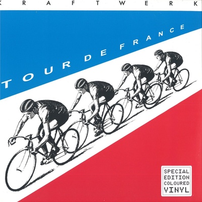 Kraftwerk - Tour De France (180 g) (Translucent Blue & Red Coloured) (Limeted Edition) (Reissue) (Remastered) (2 LP) (0190295272104)