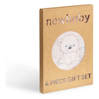 New Baby Bellatex Kojenecká soupravička Sweet Bear růžová