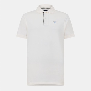 Barbour Блуза с яка Barbour Mens Sports Polo Mix Shirt - Whisper White
