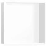 Hansgrohe XtraStoris Individual - Ниша за вграждане в стена с дизайнерска рамка, 30x30x10 см, матово бяло 56099700 (56099700)