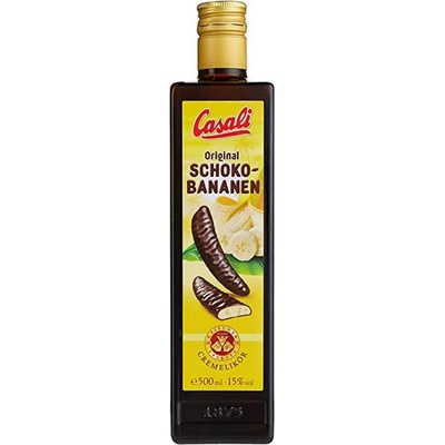 Casali Schoko-Bananen Likér 15% 0,5 l (holá láhev)