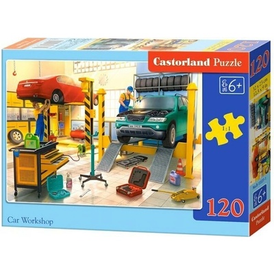 Castorland Car Workshop 120 dielov