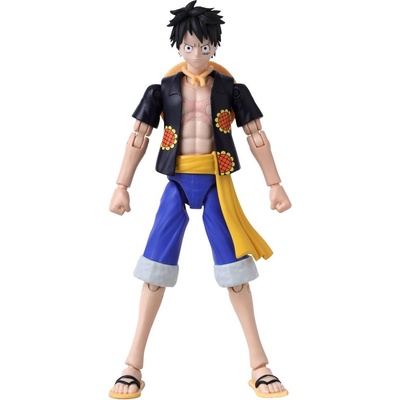 Bandai Екшън фигура Bandai Animation: One Piece - Monkey D. Luffy (Dressrosa Ver. ) (Anime Heroes) (086737)