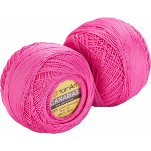 YARNART Canarias 5001 Fuchsia Плетене на една кука прежда (Canarias 5001)
