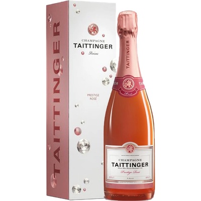 Taittinger Rosé Prestige 12% 0,75 l (holá láhev)