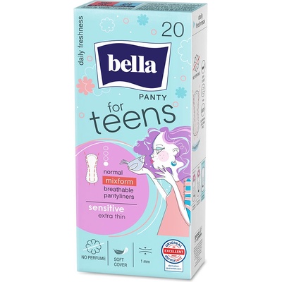 Bella For Teens Panty Ultra Sensitive Ежедневни превръзки 20бр (BE-022-RN20-W10)