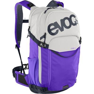 Evoc Раница за колоездене Evoc Stage 18 Cycling backpack - Sand / Violet - размер One Size (502-8381-0511)