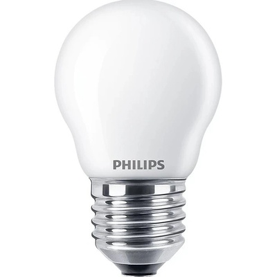 Philips LED žárovka E27 6,5W-60W 4000K 230V P45 FR G P347700