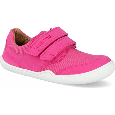 bLIFESTYLE Barefoot tenisky Crocodile micropel himbeere vegan pink