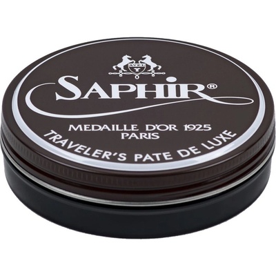 Saphir Vosk na topánky Wax Polish Medaille d'Or Traveler's Pate de Luxe Black 75 ml