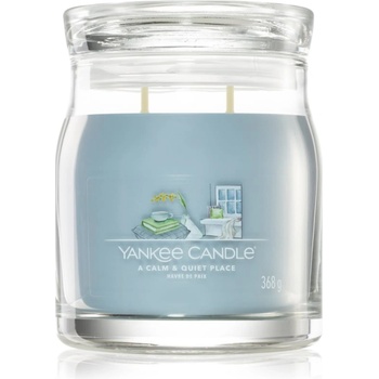 Yankee Candle A Calm & Quiet Place ароматна свещ Signature 368 гр